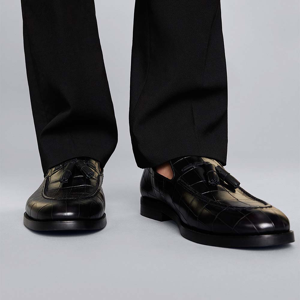 Specter Men's Black Loafers